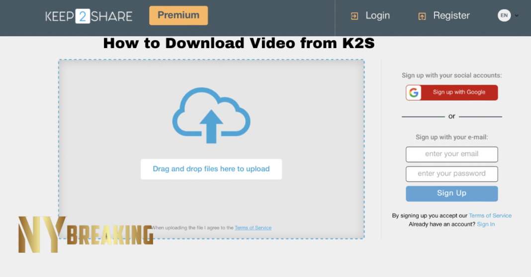 How to Download Video from K2S