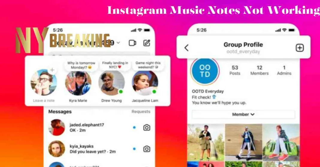 Instagram Music Notes Not Working